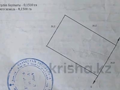 Жер телімі · 15 сотық, Гумилева — ГОРЯЩЕЕ ПРЕДЛОЖЕНИЕ, бағасы: 10.5 млн ₸ в Жибек Жолы