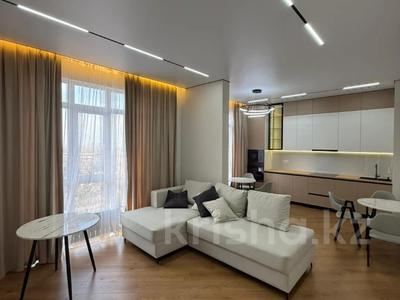 2-комнатная квартира · 55 м² · 6/16 этаж, Каныша Сатпаева 133/1 за 57 млн ₸ в Алматы, Ауэзовский р-н