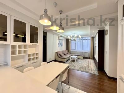 4-бөлмелі пәтер · 104.2 м² · 5/21 қабат, Кабанбай батыра 43г — Орынбон , ботанический сад, бағасы: 100 млн ₸ в Астане, Есильский р-н