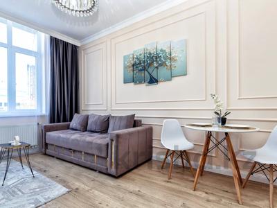 2-бөлмелі пәтер, 50 м², 3/17 қабат тәулік бойы, Туран, бағасы: 22 000 〒 в Астане, Есильский р-н