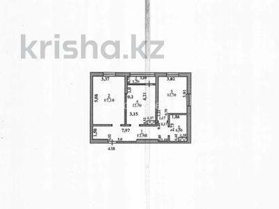 2-комнатная квартира · 59.7 м² · 14 этаж, Нурсултана Назарбаева 55 за 41 млн ₸ в Шымкенте, Каратауский р-н