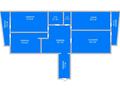 3-бөлмелі пәтер, 131.8 м², 7/9 қабат, Генерала Арыстанбекова 6, бағасы: 46 млн 〒 в Костанае — фото 2