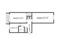 2-комнатная квартира, 49.5 м², 5/5 этаж, Комсомольский 8 за 9.5 млн 〒 в Рудном — фото 8