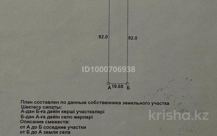 Жер телімі · 18 сотық, Горького 24, бағасы: 850 000 ₸ в Саумалколе — фото 2