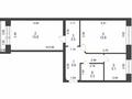 2-комнатная квартира · 44.3 м² · 4/5 этаж, Абая 59 — Шокана Уалиханова за 20.5 млн ₸ в Астане, р-н Байконур — фото 6