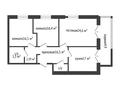 3-бөлмелі пәтер · 104.6 м² · 11/12 қабат, проспект Абая, бағасы: 72.5 млн ₸ в Костанае — фото 9