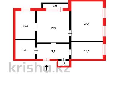 3-комнатная квартира · 83.4 м² · 5/5 этаж, мкр Новый Город, Керамическая 78а за 20.9 млн 〒 в Караганде, Казыбек би р-н