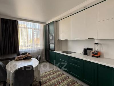 3-бөлмелі пәтер · 90 м² · 7/9 қабат, Чингиза Айтматова 33 — Школа-лицей №71, бағасы: 55.5 млн ₸ в Астане, Нура р-н