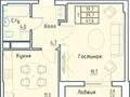 1-бөлмелі пәтер · 39.9 м² · 5/10 қабат, Бокейхана 25A, бағасы: 33.5 млн ₸ в Астане, Есильский р-н — фото 13