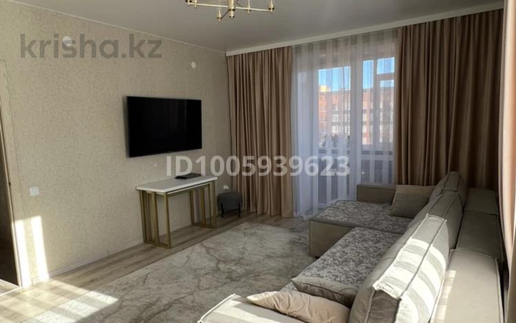 3-комнатная квартира · 80.3 м² · 8/9 этаж, Мкр. Береке 51 за 45 млн ₸ в Костанае — фото 2