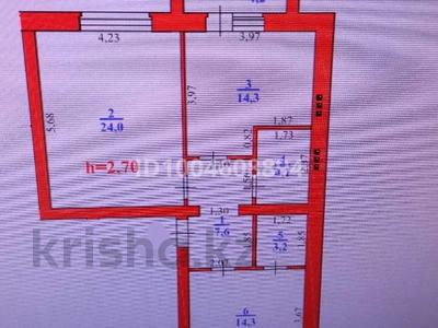 2-комнатная квартира · 71.7 м² · 1/3 этаж, Ихсанова за 30 млн 〒 в Уральске, мкр Школьник