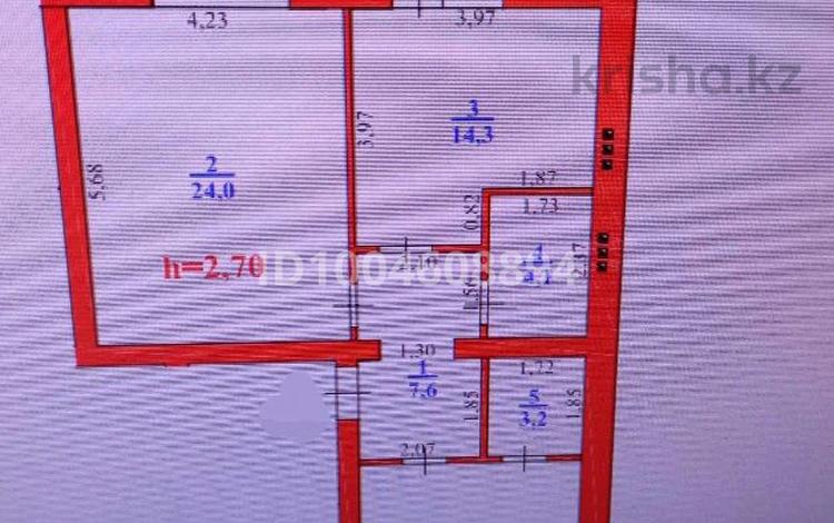 2-комнатная квартира · 71.7 м² · 1/3 этаж, Ихсанова за 30 млн ₸ в Уральске, мкр Школьник — фото 2