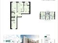 3-бөлмелі пәтер · 73.4 м² · 8/9 қабат, Сыганак 12, бағасы: 44 млн ₸ в Астане, Нура р-н