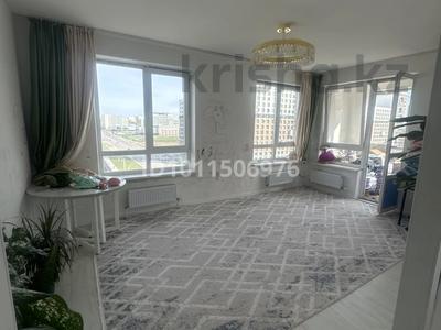 2 комнаты · 78 м² · 8/9 этаж, Нурмағамбетова 23 за 70 000 〒 в Астане, Сарайшык р-н