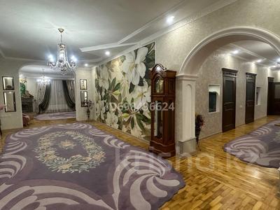 Отдельный дом · 7 комнат · 400 м² · 24 сот., мкр Самал-2, Мкр Самал-2 ул.Шакирова 16 — Ул.Казиева уг. ул.Шакирова за 210 млн 〒 в Шымкенте, Абайский р-н