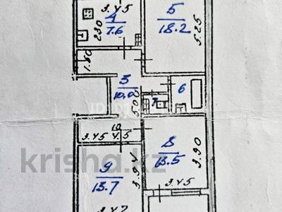 3-бөлмелі пәтер · 72.3 м² · 5/9 қабат, Толе би 218 — Аносова, бағасы: 57 млн ₸ в Алматы, Алмалинский р-н