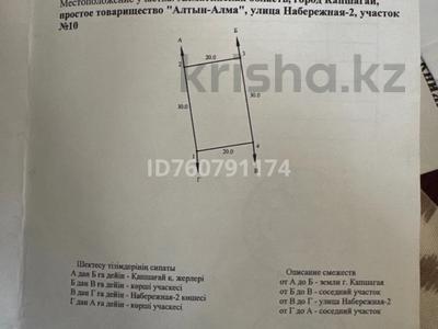 Жер телімі · 6 сотық, Набережная, бағасы: 3 млн 〒 в Конаеве (Капчагай)