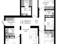 4-комнатная квартира · 122.4 м² · 6/12 этаж, мкр Нурсат, Аргынбекова 259 — Ул.Аргынбекова и Байтерекова за 58 млн 〒 в Шымкенте, Каратауский р-н — фото 2