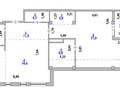 2-комнатная квартира · 126.5 м² · 6/6 этаж, Е-321 17/3,17/2, 17/1, 15/1, 15/2, 15/3 за 58.2 млн ₸ в Астане, Есильский р-н