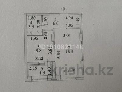 1-комнатная квартира · 38.7 м² · 2/17 этаж, Ш. Калдаякова 59А за 21.5 млн 〒 в Астане, Алматы р-н