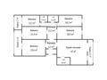 5-бөлмелі пәтер · 178.1 м² · 1/9 қабат, Назарбаева, бағасы: 90 млн ₸ в Костанае — фото 28