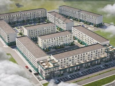 2-бөлмелі пәтер · 48.04 м² · 4/6 қабат, мкр 20-й, Басаркобыз 1/15, бағасы: 18 млн ₸ в Алматы, Алатауский р-н