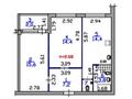 2-бөлмелі пәтер · 58.5 м² · 4/10 қабат, Алтын Орда 6/42, бағасы: 36.5 млн ₸ в Алматы, Наурызбайский р-н — фото 27