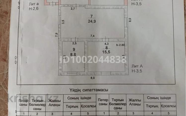 Отдельный дом · 4 комнаты · 89.9 м² · 4.46 сот., 11-й микрорайон, 11-й микрорайон 132 — Орынбай акына за 33 млн 〒 в Шымкенте, Енбекшинский р-н — фото 2