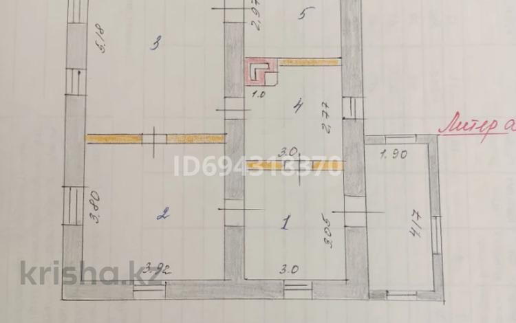 Отдельный дом · 4 комнаты · 61 м² · 3 сот., Переулок Коктамыр 10 за 12 млн 〒 в Астане, р-н Байконур — фото 2