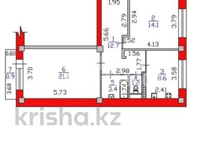 2-комнатная квартира · 62 м² · 4/5 этаж, Муратбаева 164 — Карасай батыра за 53 млн ₸ в Алматы, Алмалинский р-н