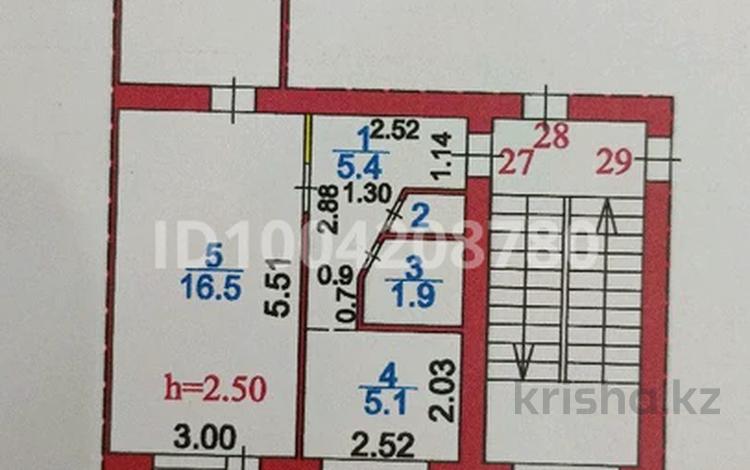 2-бөлмелі пәтер · 43.8 м² · 3/5 қабат, Сортировка, Локомотивная 153, бағасы: 11 млн ₸ в Караганде, Алихана Бокейханова р-н — фото 2