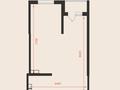 1-комнатная квартира · 57.3 м² · 7/7 этаж, Рыскулова 103Д за ~ 30 млн ₸ в 