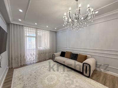 2-бөлмелі пәтер · 75 м² · 4/8 қабат, Мәңгілік Ел 42а, бағасы: 58 млн ₸ в Астане, Есильский р-н