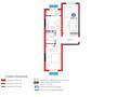 2-бөлмелі пәтер · 65 м² · 5/12 қабат, Бауыржана Момышулы 5/1 — BI Group Комфорт, бағасы: 47 млн ₸ в Алматы, Алатауский р-н — фото 2