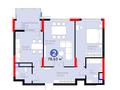 2-комнатная квартира · 78.63 м² · 17/21 этаж, Динмухамед Конаев за 77 млн ₸ в Астане