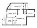 3-бөлмелі пәтер · 80.8 м² · 5/5 қабат, Алтын орда ш/а., Молдагуловой, бағасы: 32 млн ₸ в Актобе, мкр. Алтын орда — фото 13