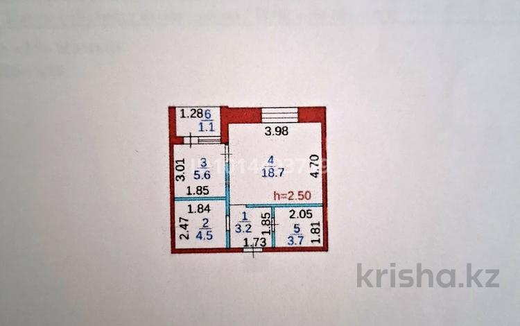 2-бөлмелі пәтер · 36.8 м² · 9/9 қабат, 30-шағынаудан, Муканова, бағасы: 15 млн ₸ в Караганде, Казыбек би р-н — фото 2