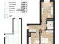 2-комнатная квартира · 62 м² · 5/7 этаж, Илияса Есенберлина 80 за ~ 28.5 млн ₸ в Усть-Каменогорске — фото 5