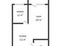 1-комнатная квартира · 33.8 м² · 5/6 этаж, Юбилейная за 16.5 млн ₸ в Костанае — фото 3