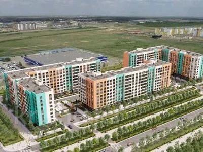 1-комнатная квартира · 32.32 м² · 9/9 этаж, А102 1 за 17 млн ₸ в Астане, Алматы р-н