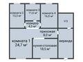 Отдельный дом · 4 комнаты · 213.3 м² · 12 сот., Заречный за 40 млн ₸ в  — фото 2