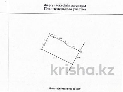 Часть дома · 1 комната · 35.8 м² · 5 сот., Кунаева 12 за 8 млн ₸ в Буланды