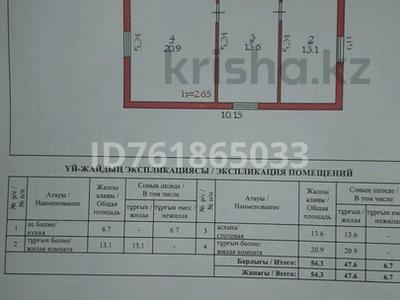 Отдельный дом · 3 комнаты · 60 м² · 8 сот., Эко — Район Жеты Казына за 10.9 млн 〒 в Актобе, жилой массив Кирпичный