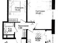 2-комнатная квартира · 61.17 м² · 8/9 этаж, Симферопольская — Cулейменова - Жандосова за 61 млн ₸ в Алматы, Ауэзовский р-н — фото 10