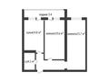 2-бөлмелі пәтер · 74 м² · 1/9 қабат, 8мкр 24, бағасы: 37 млн ₸ в Костанае — фото 3