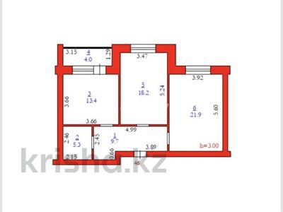 2-комнатная квартира · 72.5 м² · 3/5 этаж, мкр. Алтын орда 29а к2 за 16.9 млн ₸ в Актобе