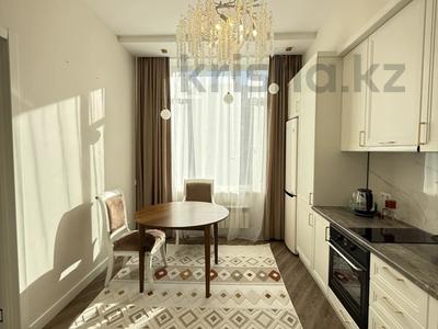 2-комнатная квартира · 60 м² · 2/9 этаж, Туркестан 16/4 — 3 минуты пешком от Ботанического парка | БИЗНЕС-КЛАСС | ВПЕРВЫЕ сдается | ЗАЕЗЖАЙ и ЖИВИ за 350 000 〒 в Астане, Есильский р-н