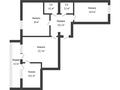 3-комнатная квартира · 92.8 м² · 9/9 этаж, Мухтара Ауэзова за ~ 43.6 млн ₸ в Кокшетау — фото 9