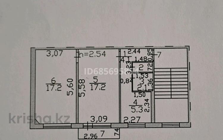 2-комнатная квартира, 45 м², 3/5 этаж, Казахстанская 120 — Дом &quot;Толстушка&quot; за 8.5 млн 〒 в Шахтинске — фото 8