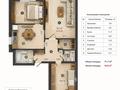 2-бөлмелі пәтер · 63.8 м² · 5/9 қабат, Болашақ ш/а., бағасы: 18 млн ₸ в Актобе, мкр Болашак
